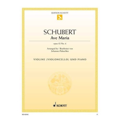 9790001088121ED0_2542 Ave Maria op. 52/6 D 839