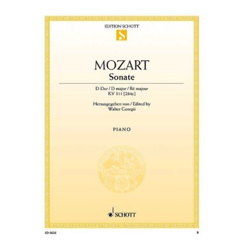 9790001086158ED0_626 Sonata D major K 311 [284 c]