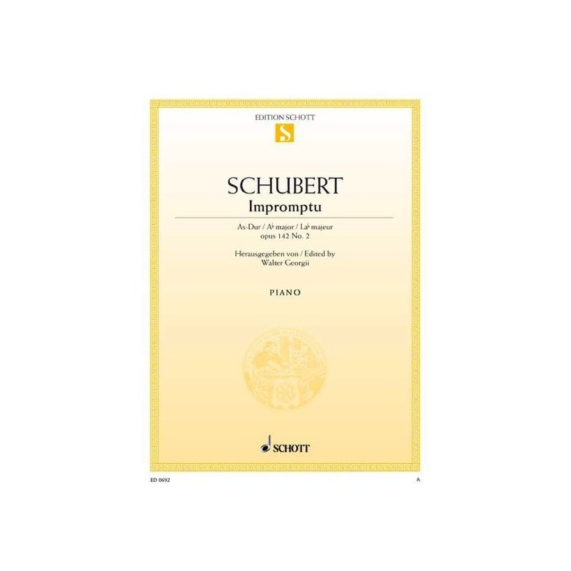 9790001086325ED0_692 Impromptu La bémol majeur op. posth. 142 D 935/2