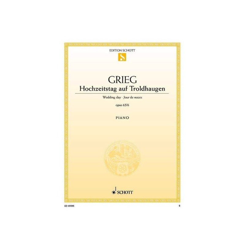 9790001091589ED0_9595 Lyrische Stücke VIII op. 65/6