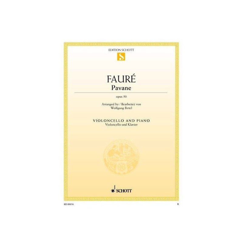 9790001179096ED0_9916 Pavane op. 50