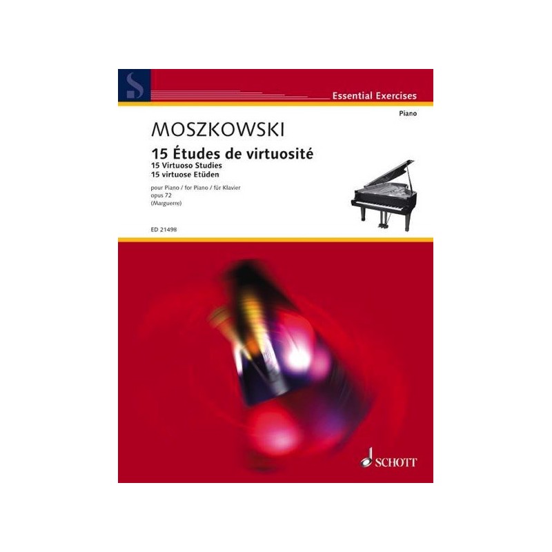 9790001189859ED_21498 15 Virtuoso Studies op. 72