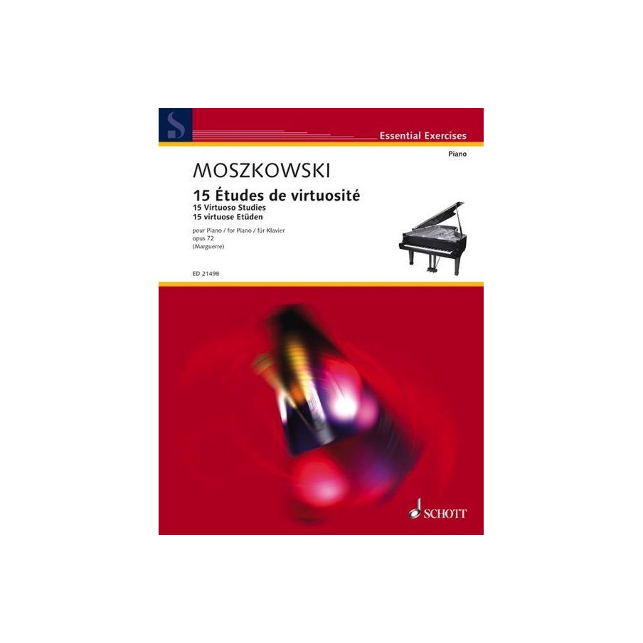 9790001189859ED_21498 15 Virtuoso Studies op. 72