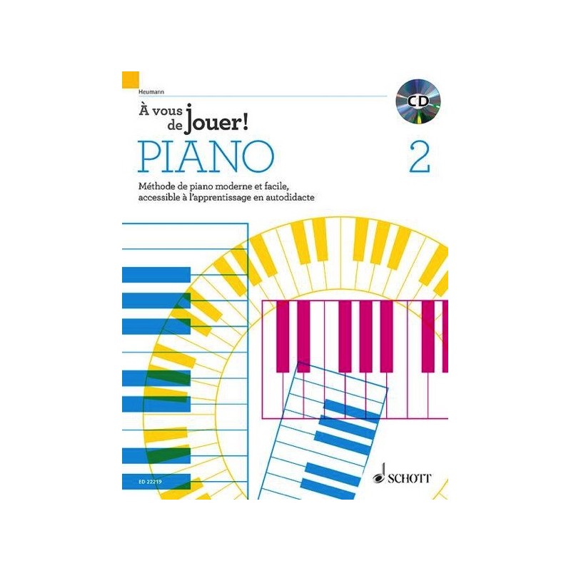 97900012024809783795749897ED_22219 À vous de jouer! PIANO Vol. 2