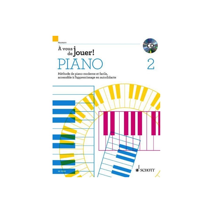 97900012024809783795749897ED_22219 À vous de jouer! PIANO Vol. 2