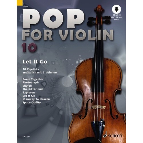 97900011598219783795709488ED_22384 Pop for Violin Vol. 10