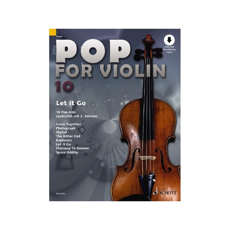 97900011598219783795709488ED_22384 Pop for Violin Vol. 10