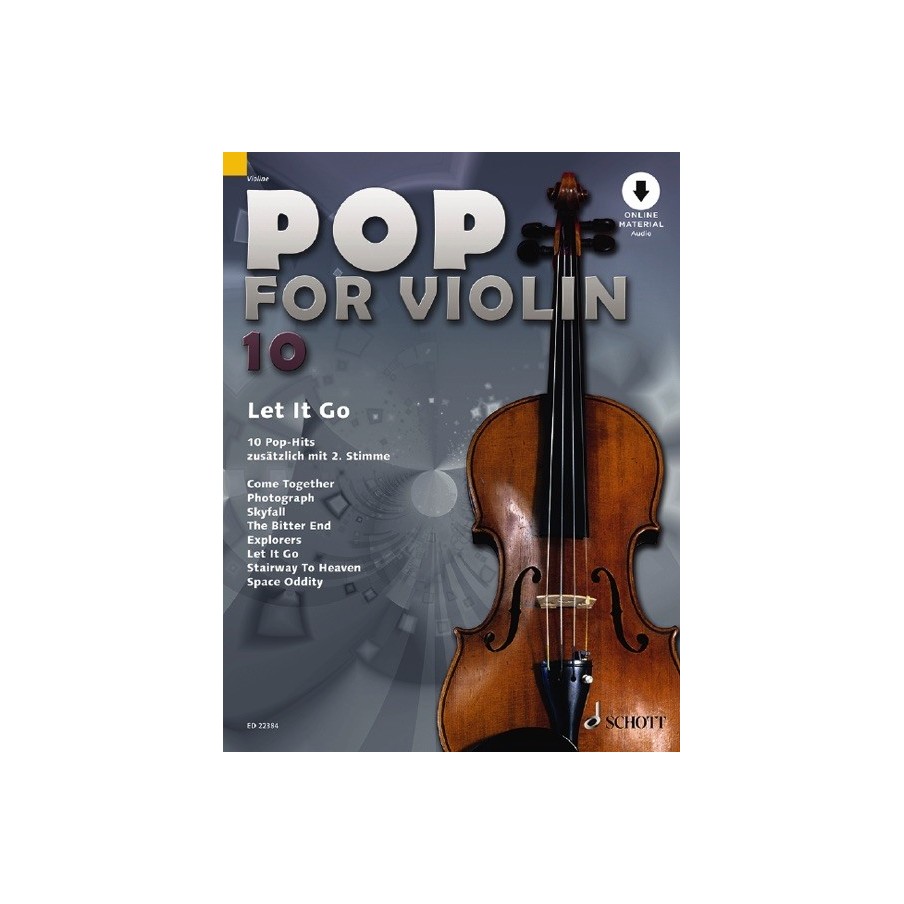 97900011598219783795709488ED_22384 Pop for Violin Vol. 10