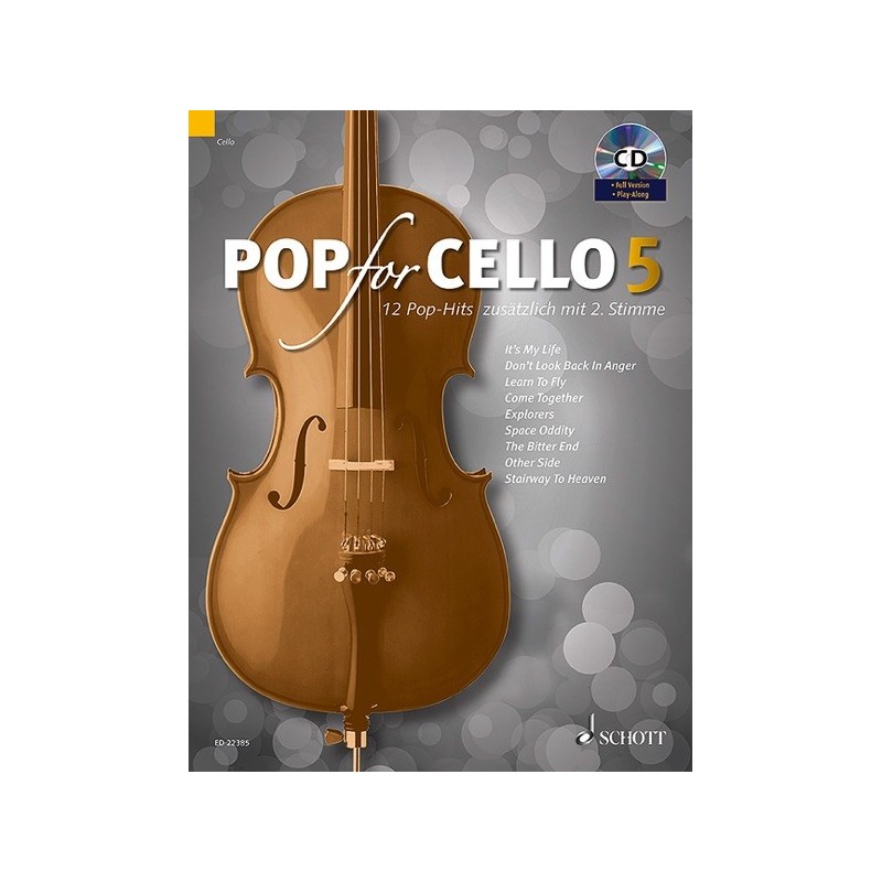 97900011597849783795709464ED_22385 Pop for Cello Vol. 5
