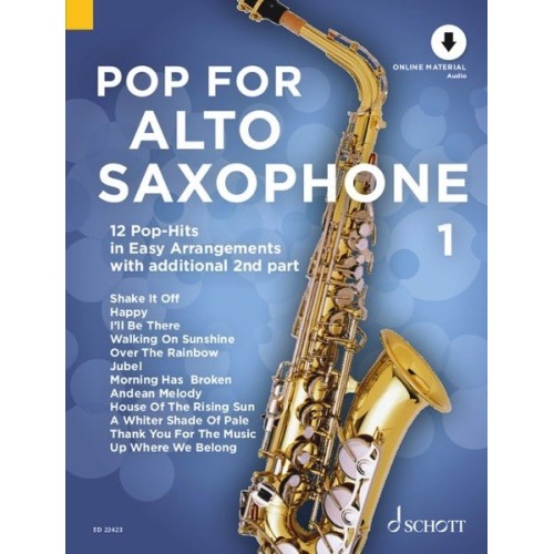97900011589929783795709075ED_22423 Pop For Alto Saxophone 1 Vol. 1