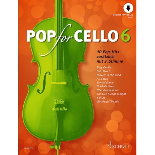 97900011637129783795711498ED_22579 Pop For Cello Vol. 6