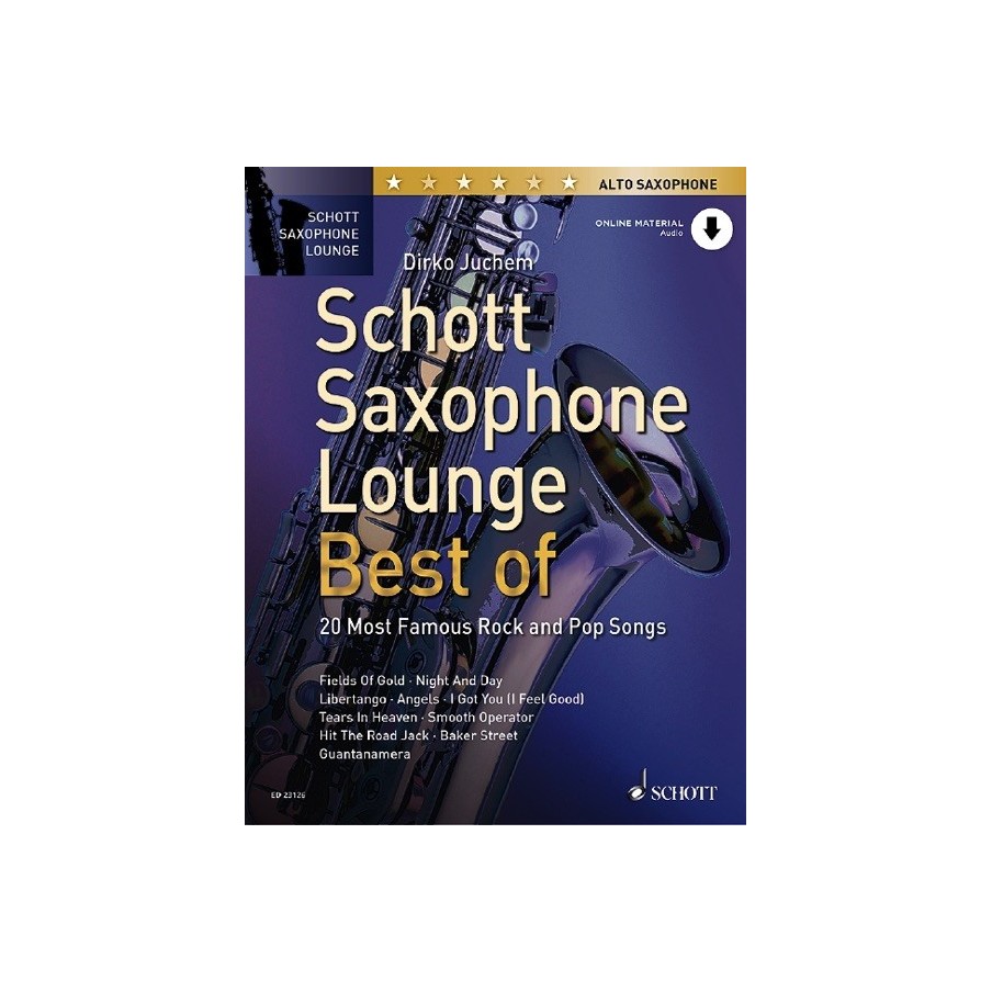 97900012066009783795716073ED_23126 Schott Saxophone Lounge - BEST OF