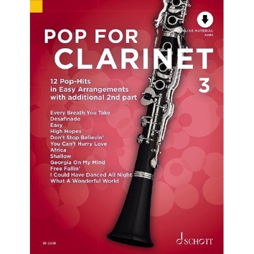 97900012091449783795719326ED_23228 Pop For Clarinet 3 Vol. 3