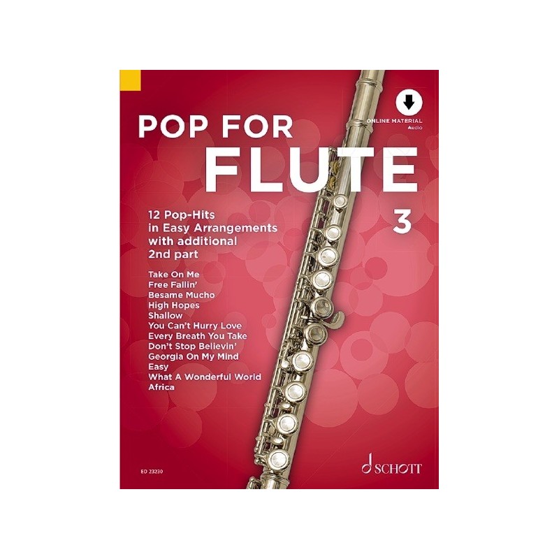 97900012091379783795719319ED_23230 Pop For Flute 3 Vol. 3