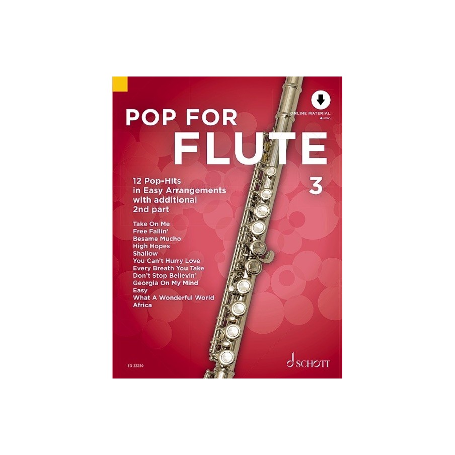 97900012091379783795719319ED_23230 Pop For Flute 3 Vol. 3