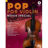97900012141009783795722999ED_23489 Pop for Violin MOVIE SPECIAL Sonderband