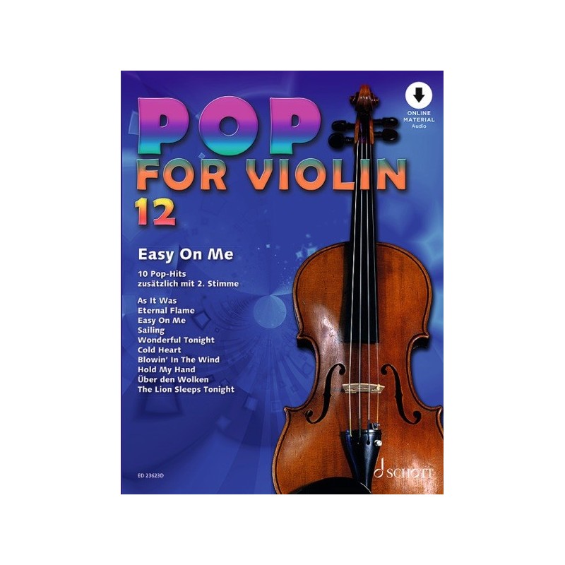 97900012165249783795727789ED_23623-96 Pop for Violin 12 Vol. 12