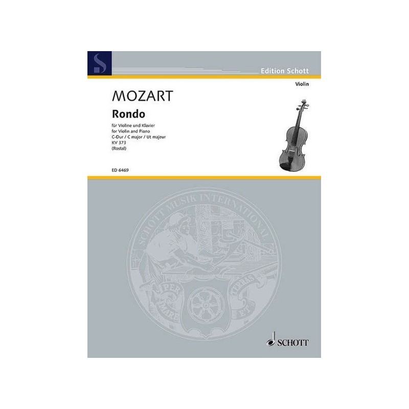 9790001068697ED_6469 Rondo in C Major KV 373