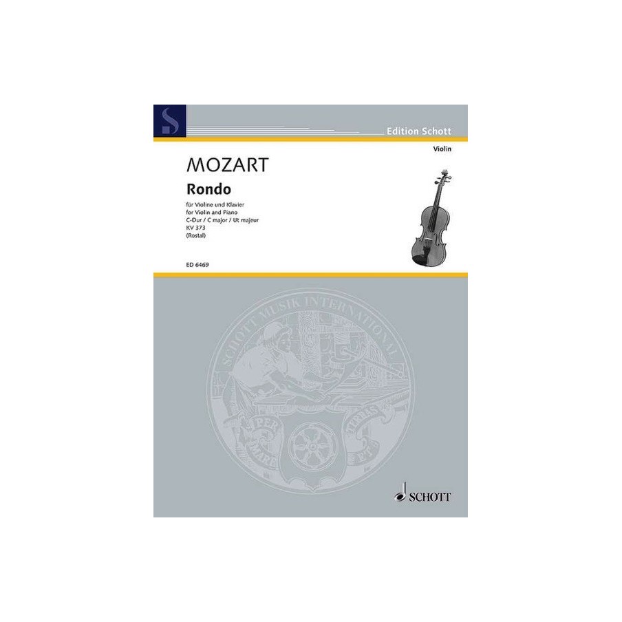 9790001068697ED_6469 Rondo in C Major KV 373
