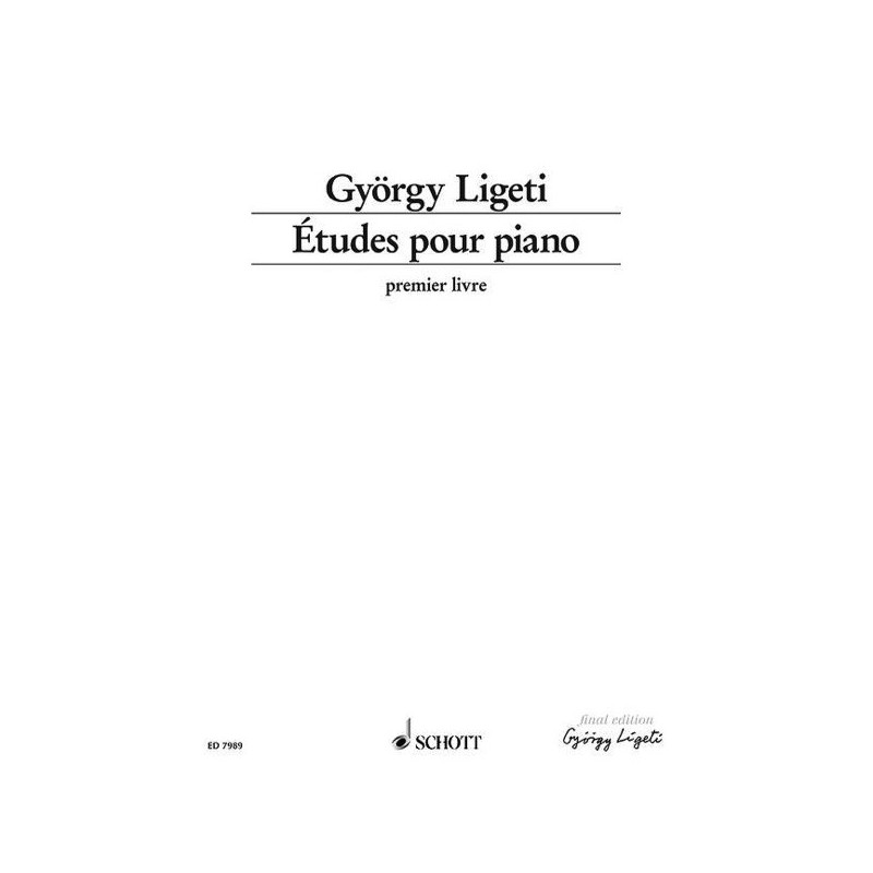 97900010823969783795795177ED_7989 Études pour Piano