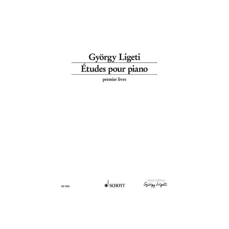 97900010823969783795795177ED_7989 Études pour Piano