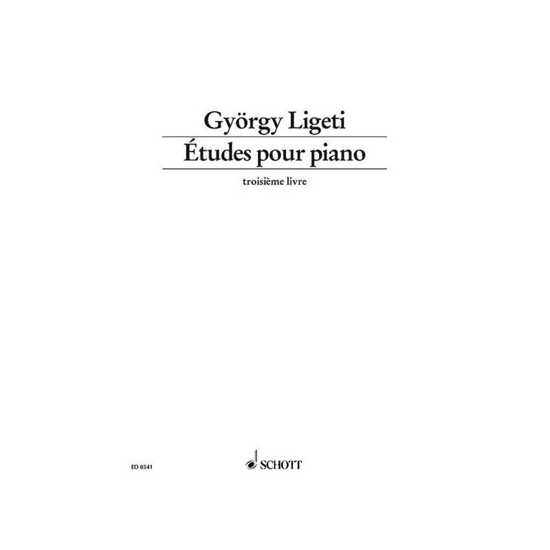 97900011147839783795795276ED_8541 Études pour piano