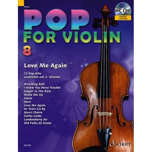 97900011963389783795748234ED_9719 Pop for Violin Vol. 8