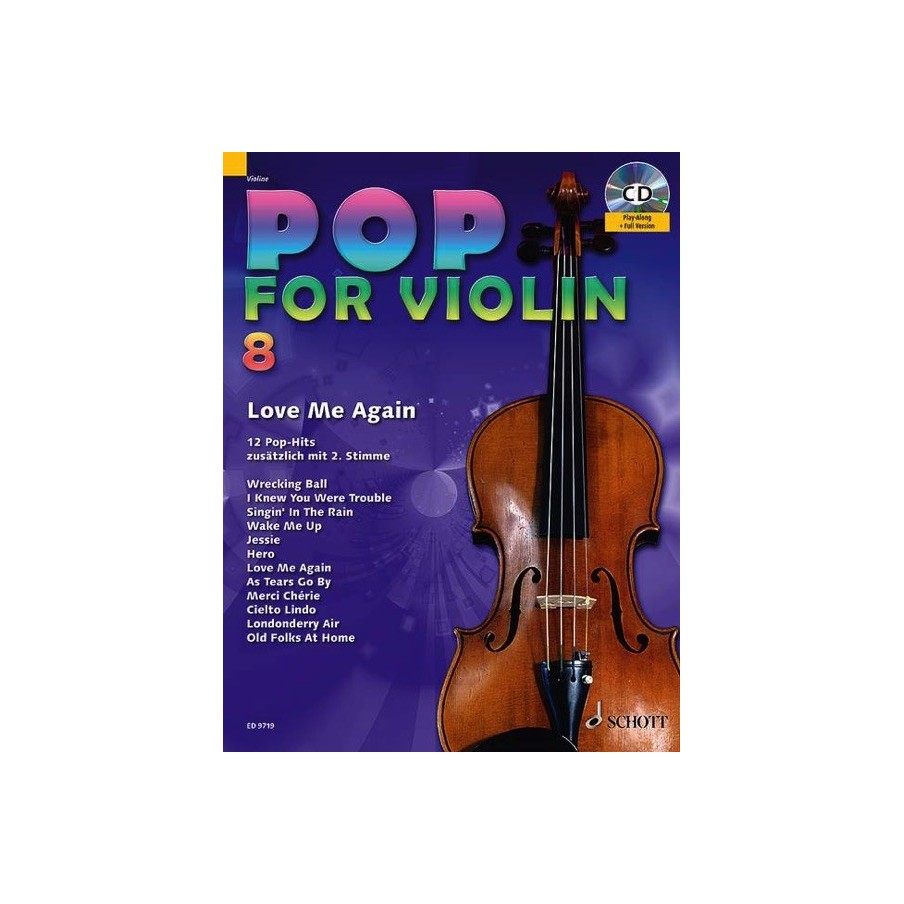 97900011963389783795748234ED_9719 Pop for Violin Vol. 8