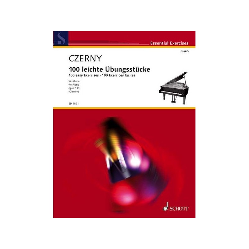 97900011381309783795797812ED_9821 100 Exercices faciles op. 139