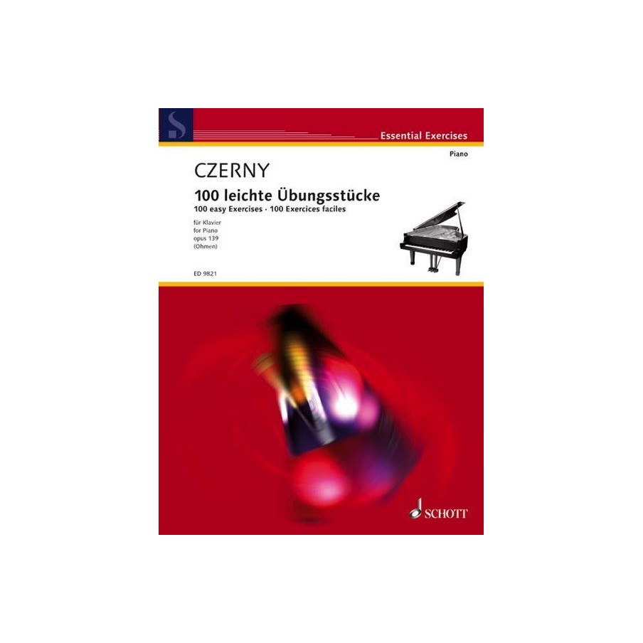 97900011381309783795797812ED_9821 100 Exercices faciles op. 139