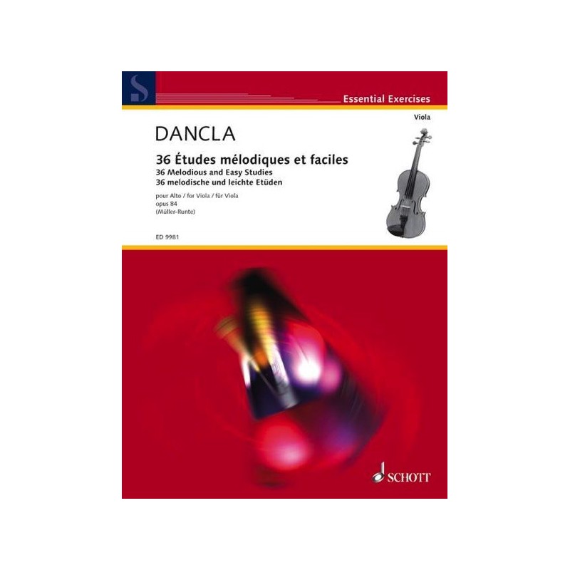 97900011440329783795797928ED_9981 36 Melodious and Easy Studies op. 84
