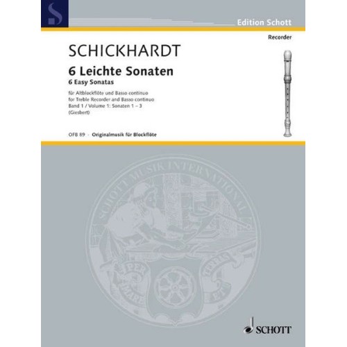 9790001099776OFB_89 Six easy Sonatas