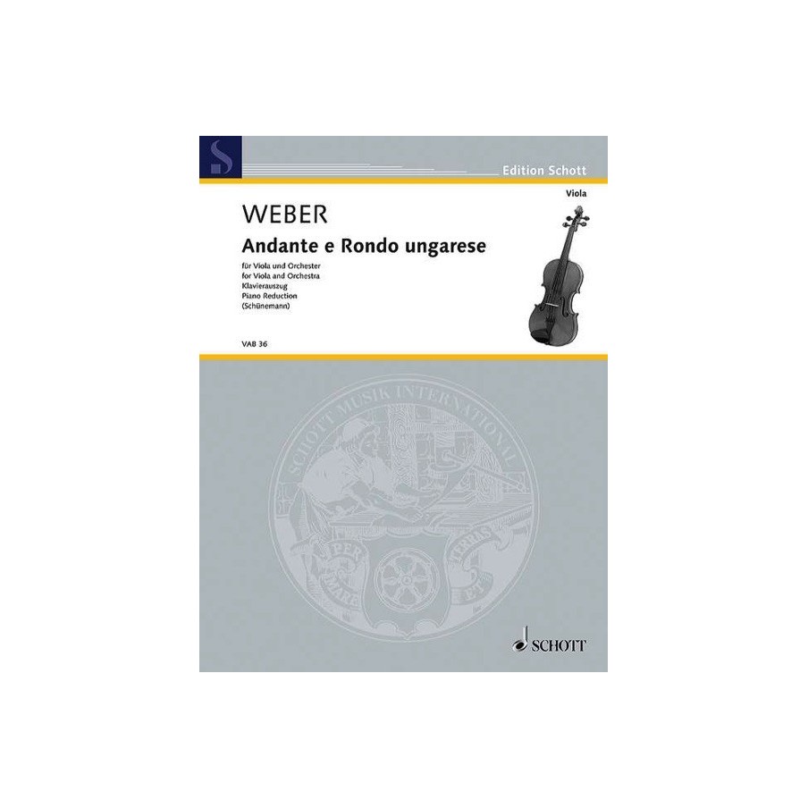 97900011023159783795795597VAB_36 Andante and Rondo ungarese