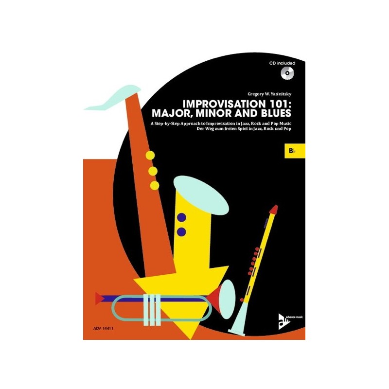 9790206310171ADV_14411 Improvisation 101: Major, Minor and Blues