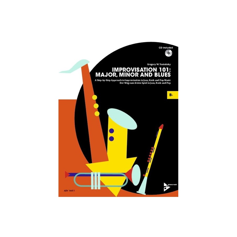 9790206310171ADV_14411 Improvisation 101: Major, Minor and Blues