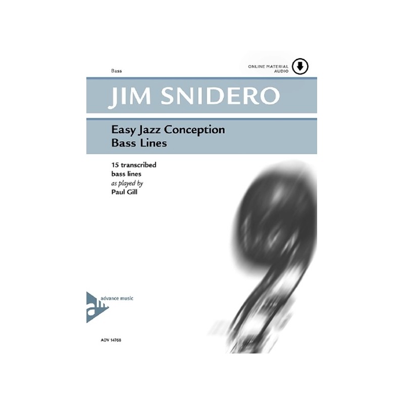 9790206304286ADV_14768 Easy Jazz Conception Bass Lines