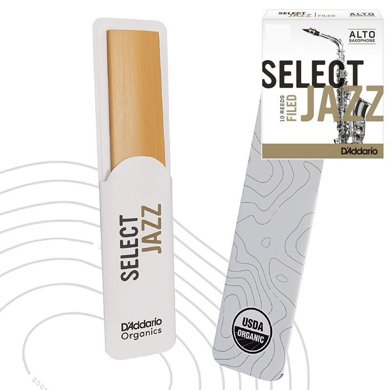 Anche à l'unité Saxophone Alto Select Jazz Filed Organics - D'Addario