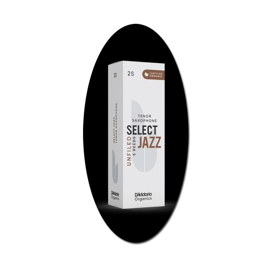 Anches Saxophone Ténor Select Jazz Unfiled Organics - D'Addario