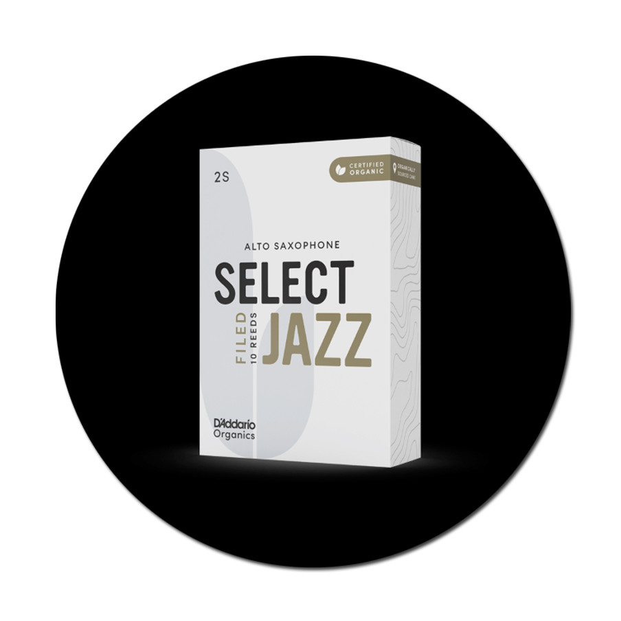 Anches Saxophone Alto Select Jazz Filed Organics - D'Addario