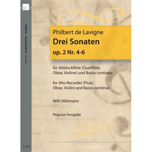 130821006414HEIN3449 Drei Sonaten Op. 2 Nr. 4-6