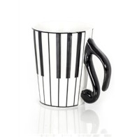 Mug piano avec Couvercle
