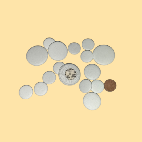 Jeu De Tampons Cuir Blanc Clarinette - Buffet Crampon