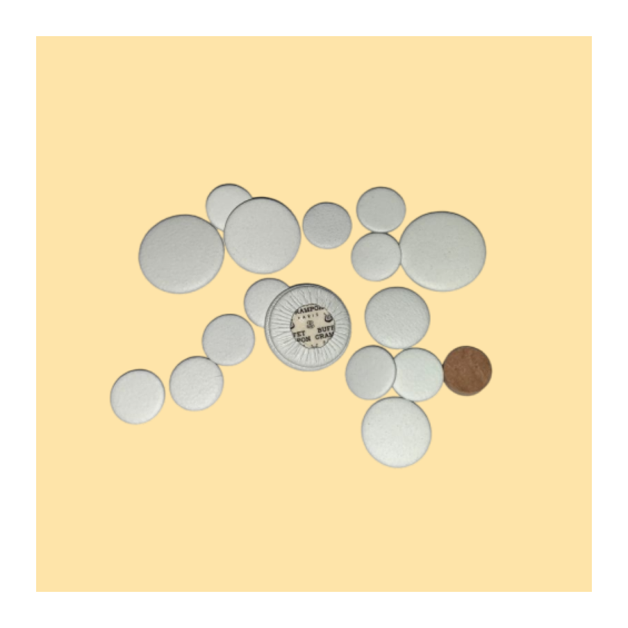 Jeu De Tampons Cuir Blanc Clarinette - Buffet Crampon