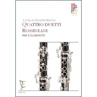 0000005755806181814C QUATTRO DUETTI ROSSINIANI PER 2 CLARINETTI