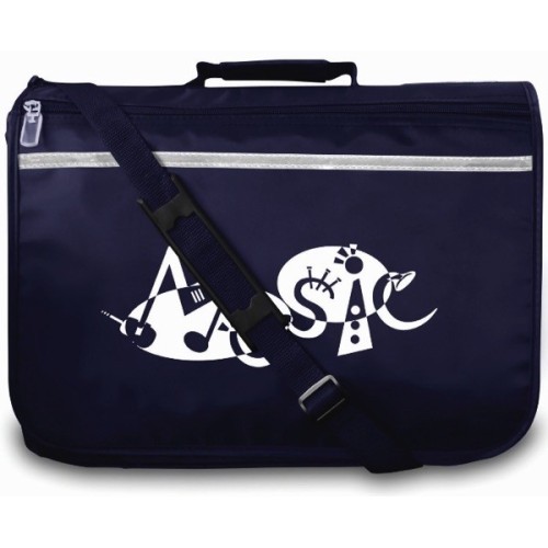 5034981740063MAP11740060 Mapac: Music Bag Excel - Music Word (Navy)