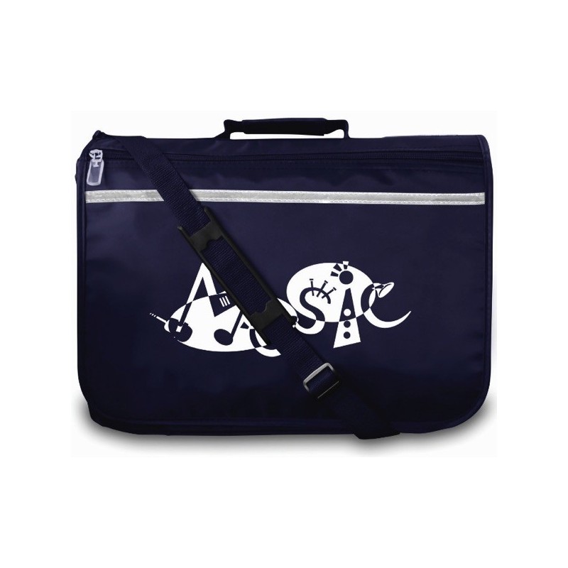 5034981740063MAP11740060 Mapac: Music Bag Excel - Music Word (Navy)