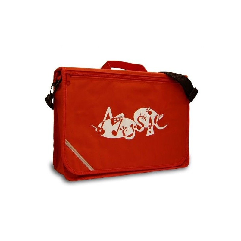 5034981740087MAP11740080 Mapac: Music Bag Excel - Music Word (Red)