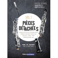 Pieces Detachees Vol.1 Pour 1 Ou 2 Hautbois