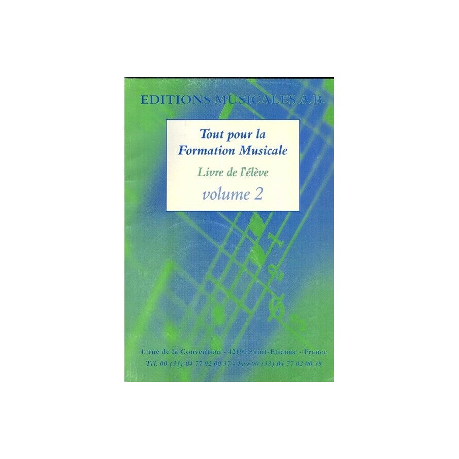 0000002653839ABTPFM2 Tout pour la Formation Musicale 2