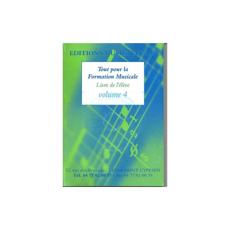 0000002653853ABTPFM4 Tout pour la Formation Musicale 4